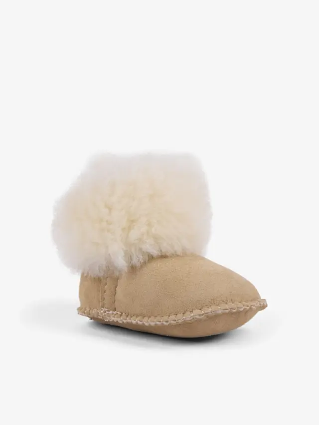 Emu Μποτάκια Παιδικό δέρμα suede Μπεζ EMU/13256 SAND 2