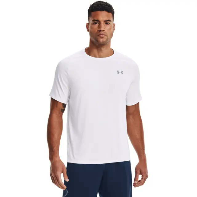 Under Armour Tech 2.0 SS T-Shirt (1326413-100) - Λευκό