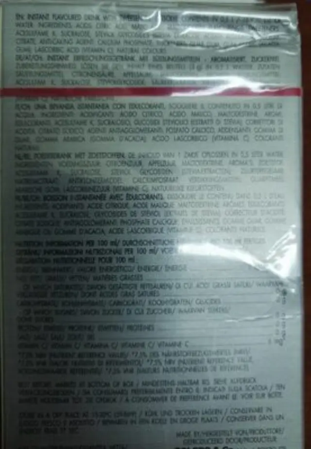 BOLERO Καρπούζι - Χυμός Σε Σκόνη για 0,5LT (Κουτί των 12) x 3gr 2