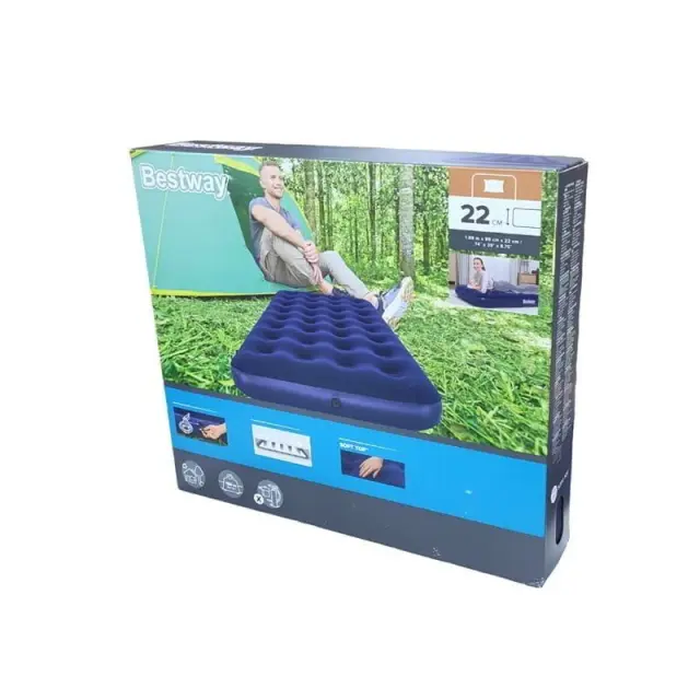 Bestway Φουσκωτό Στρώμα Ύπνου 1.88m X 99cm Χ 22cm #67001 - Bestway Air Bed 67001 3