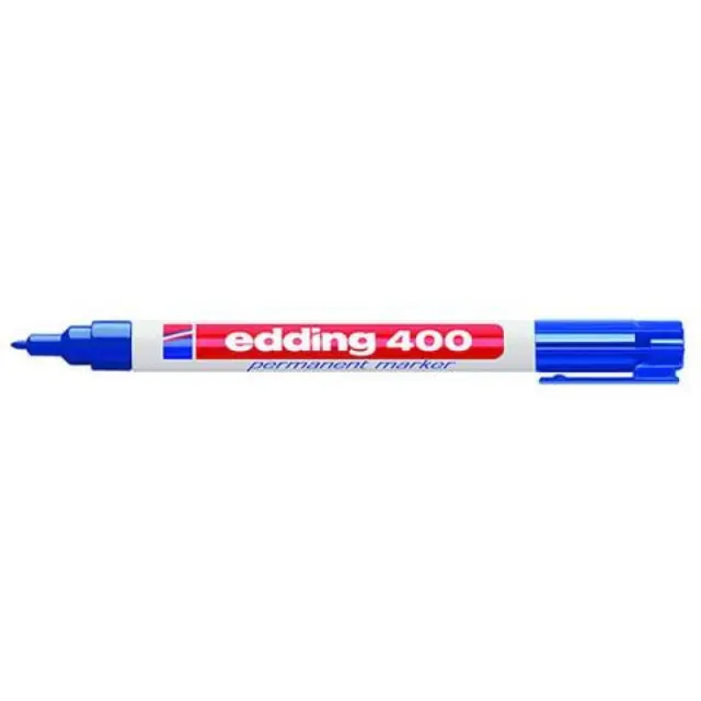 Μαρκαδόρος Ανεξίτηλος EDDING 400 1 mm (Μπλε) (4-400003) (EDD3666003BL)