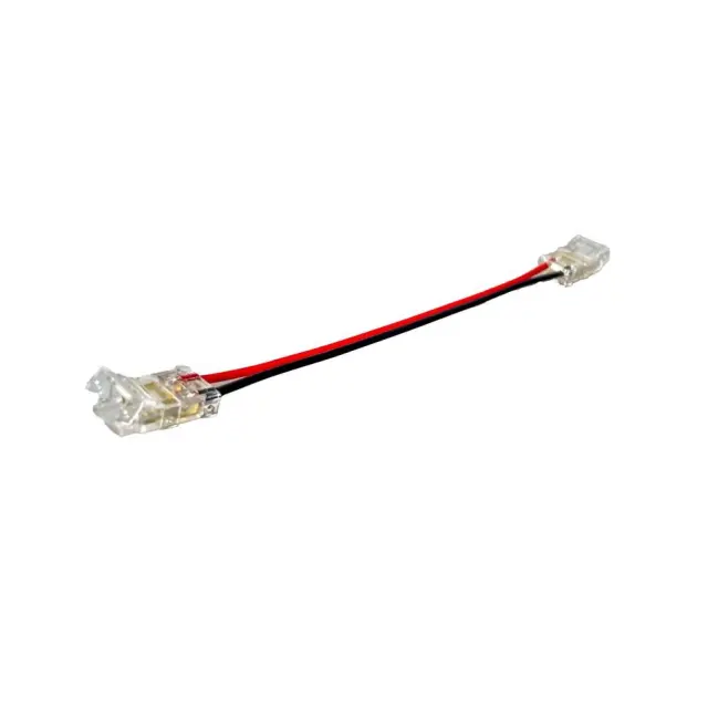 Aca Light ΕΝΔΙΑΜΕΣΟΣ ΣΥΝΔΕΣΜΟΣ ΜΕ ΚΑΛΩΔΙΟ ΓΙΑ 5mm ΜΟΝΟΧΡΩΜΗ 2835 COB ΛΩΡΙΔΑ LED