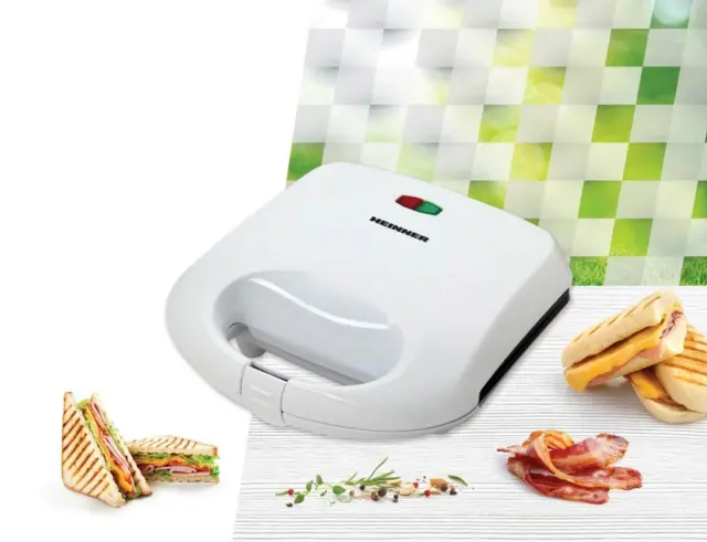 Τοστιέρα Heinner SM-K750W με ισχύ 750W και χωρητικότητα 2 τοστ SM-K750W 2