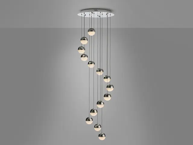 SPHERE LED LAMP 14L Ø50 DIMMABLE Χρώμιο