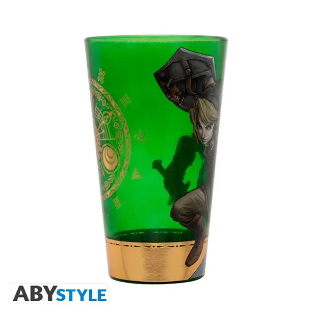 Ποτήρι γυάλινο THE LEGEND OF ZELDA - Premium Large Glass - 400ml - Link ABYVER311 3