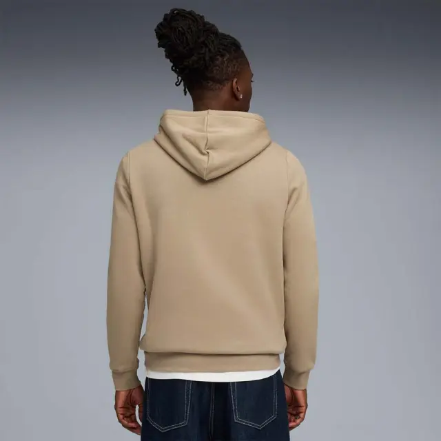Puma Men's Essentials No1 Logo Fleece Hoodie Μπεζ 682571-55 (Puma) 2