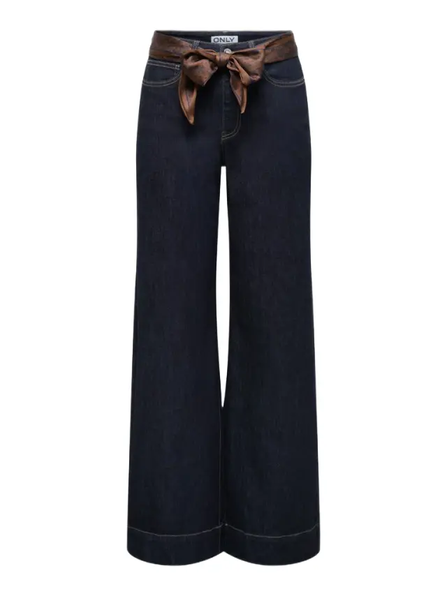 Only ONLMADISON BLUSH γυναικείο ψηλόμεσο παντελόνι τζιν wide leg 15379805-1