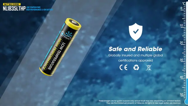 ΜΠΑΤΑΡΙΑ NITECORE 18650 / 3500mAh (LTHP), 8A (τιμή τεμαχίου) 3