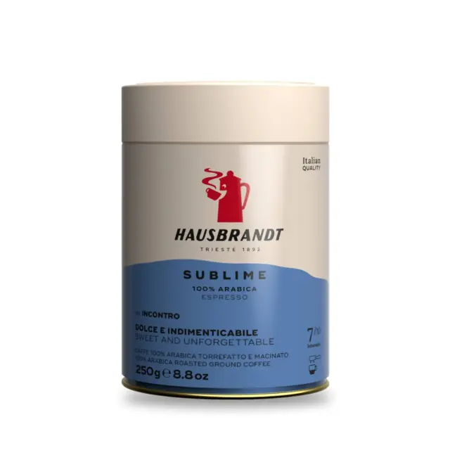Hausbrandt Sublime αλεσμένος καφές espresso 100% Arabica - 250g 2