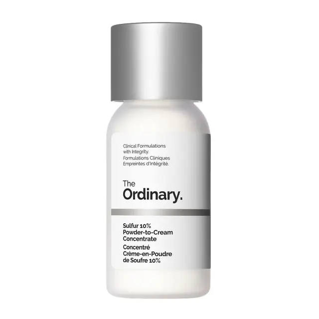 The Ordinary Sulfur 10% Powder to Cream Concentrate Συμπυκνωμένη Φόρμουλα κατά των Ατελειών & της Ακμής, 5g