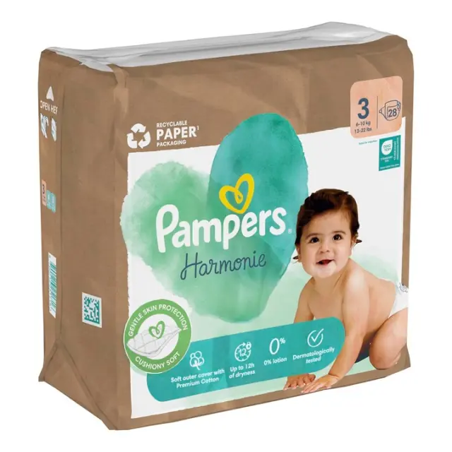 Pampers Harmonie no3 28pcs 2