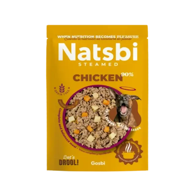 Natsbi Υγρή Τροφή Σκύλων με Κοτόπουλο 500gr