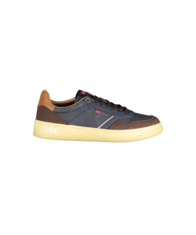 Norway Nautical School - Ανδρικά Sneakers 851062-DEEPBR Μπλε Σκούρο - 44