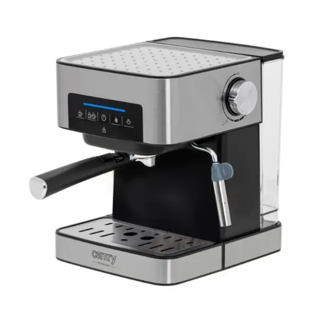 Camry Ημιαυτόματη Μηχανή Espresso CR4410 850W 15bar Silver (CR 4410)