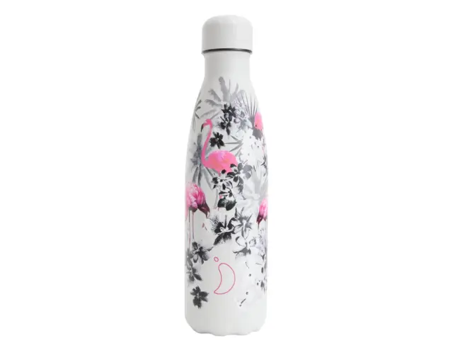 Μπουκάλι Θερμός Original Tropical Chilly's με χωρητικότητα 500ml και διατήρηση θερμοκρασίας 12h ζεστό / 24h κρύο - Flamingo Revival