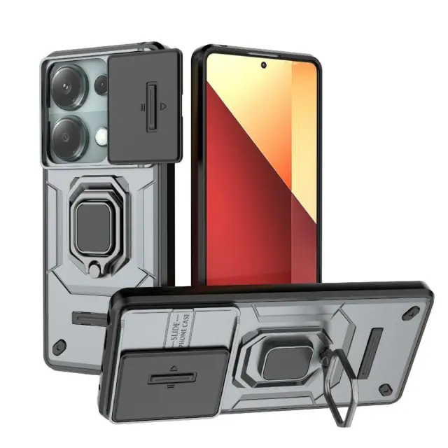 Camshield Armor Θήκη για Redmi Note 14S 4G-Grey OEM