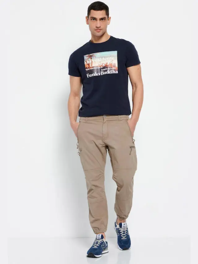 Funky Buddha Cargo Beige FBM007-035-02 - 36