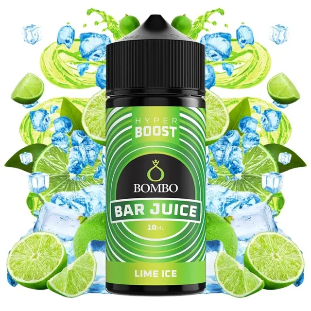 Bombo Bar Juice Hyper Boost Lime Ice 10ml/120ml FS