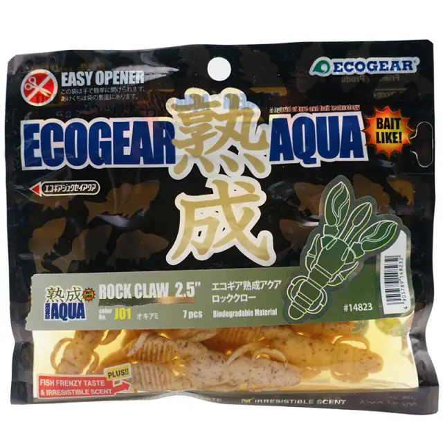 Σιλικονούχο EcoGear Jukusei Aqua Rock Claw 6.3cm #J04 2