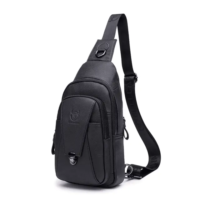 Δερμάτινο τσαντάκι body Bull Captain XB 110 μαύρο - One Size