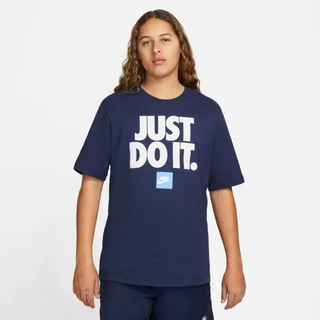 Nike Sportswear T-Shirt (DZ2989-410) - Μπλέ - S