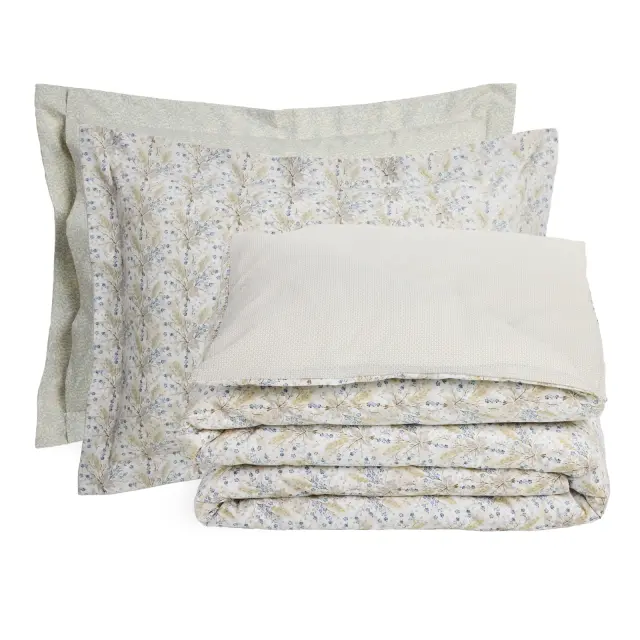 Σετ Σεντόνια 120x200+35 Μονά Casual Das Home 5440 Blue-Taupe Με Λάστιχο70% Βαμβάκι-30% Πολυέστερ 3