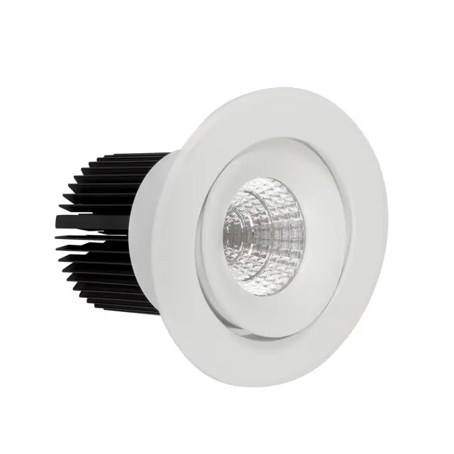 Vera 04292/W/D/C Χωνευτό κινητό σποτ led 24W 4000K dimmable ø14.2cm λευκό ματ Άσπρο