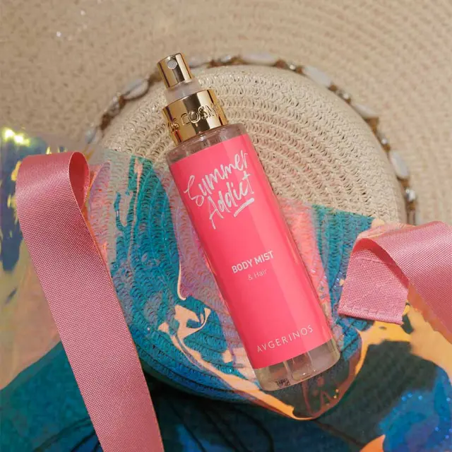 Avgerinos Cosmetics Summer Addict Body + Hair Mist Αρωματικό σπρέι Σώματος + Μαλλιών 150ml 3