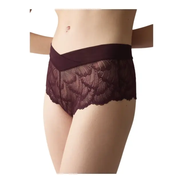 Triumph Γυναικείο Boxer Love in Lace Shorty, Χρώμα Claret 3