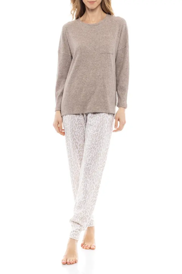 W1202 - Type - PYJAMA BEIGE WHITE LEO