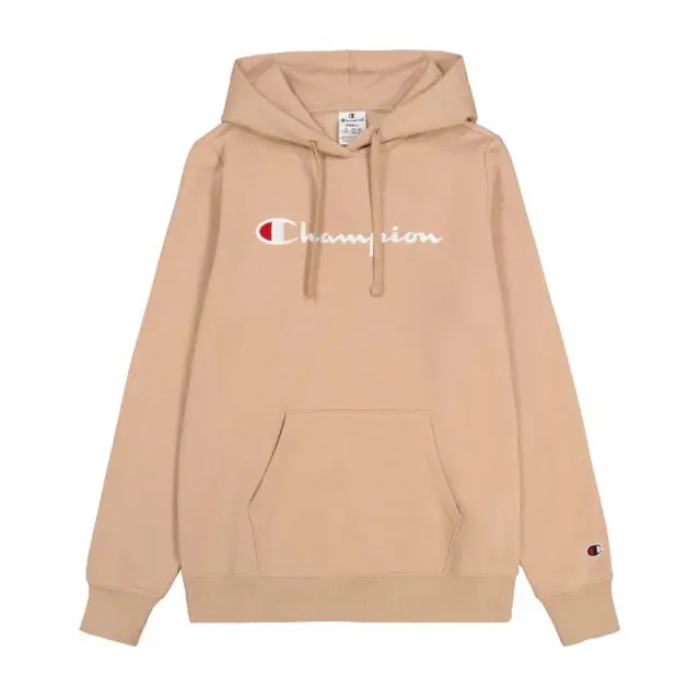 Champion Women's Hooded Sweatshirt Μπεζ 117529-MS079 (Champion) - Medium