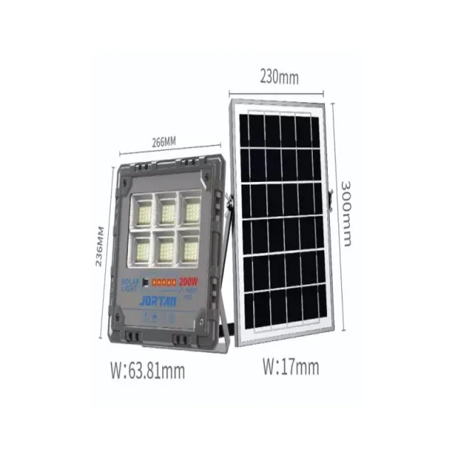 ΗΛΙΑΚΟΣ ΠΡΟΒΟΛΕΑΣ JORTAN 200W JT-18200-XM200W