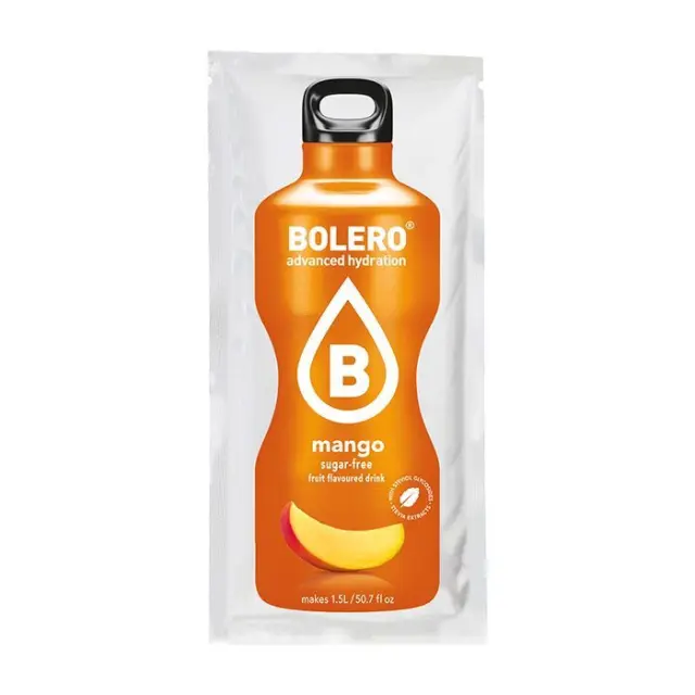BOLERO Μάνγκο - Χυμός σε σκόνη για 1,5L (σακουλάκι 9γρ)