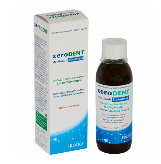 FROIKA XERODENT MOUTHWASH Στοματικό Διάλυμα Κατά της Ξηροστομίας 250ml