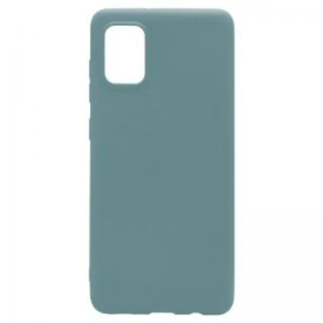 Θήκη Soft TPU inos Samsung Galaxy A31 S-Cover Πετρόλ N52309 3