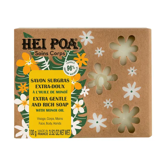 Hei Poa Εξαιρετικά Απαλό & Πλούσιο Σαπούνι 100gr