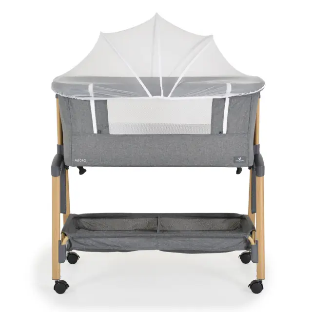 Cangaroo Adoro Βρεφικό Λίκνο Συγκοίμησης Grey 2