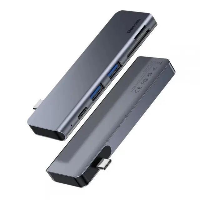Baseus Hub USB-C 5 in 1 (CAHUN-K0G) (BASCAHUN-K0G)