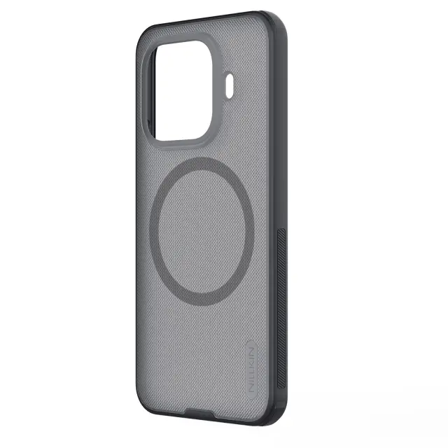 Nillkin Super Frosted PRO Magnetic Back Cover for Xiaomi 15T Pro Transparent Black 2