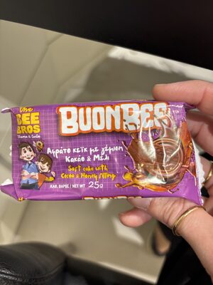 Κέικ με Κακάο & Μέλι BuonBee • The Bee Bros • 5 τεμάχια x 250γρ