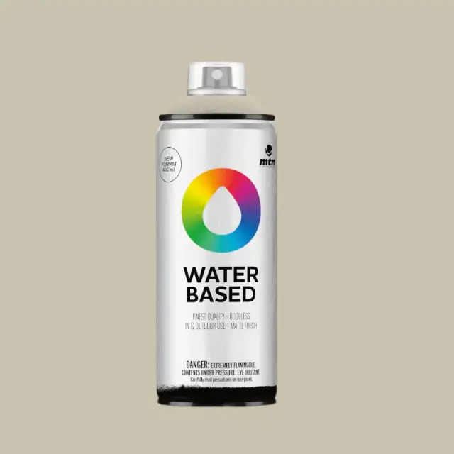 MTN Waterbased Spray Paint 400ml WB4 RV-302 Koala Grey