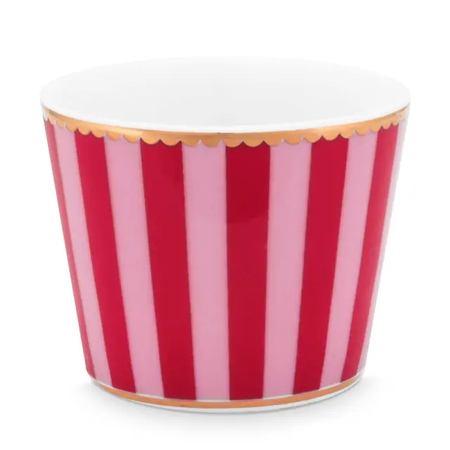 Pip Studio Πορσελάνινη Αυγοθήκη / Egg cup: Love birds (κόκκινο/ροζ)