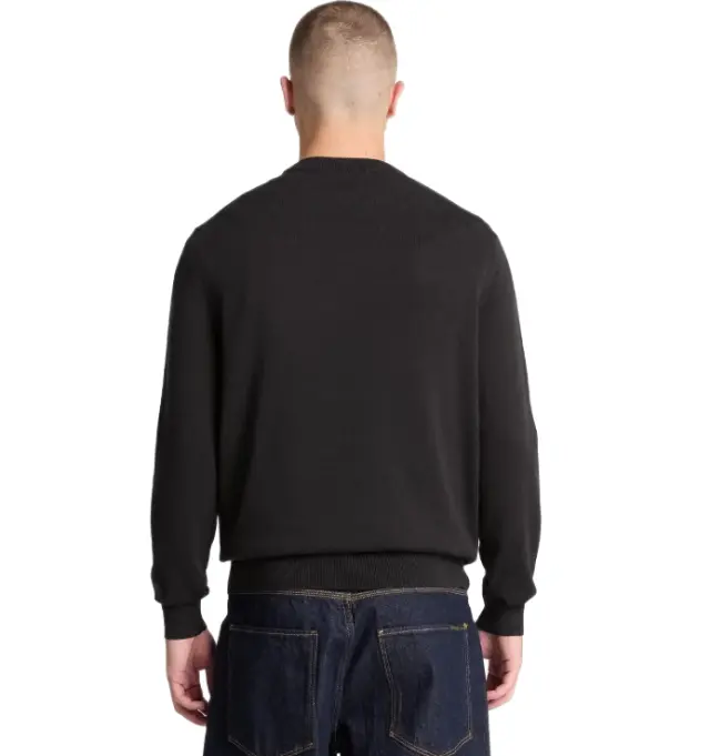 Timberland - Ανδρικό Πλεκτό Πουλόβερ Williams River Cotton Crew Neck TBC0YHAZ-001 Μαύρο 2