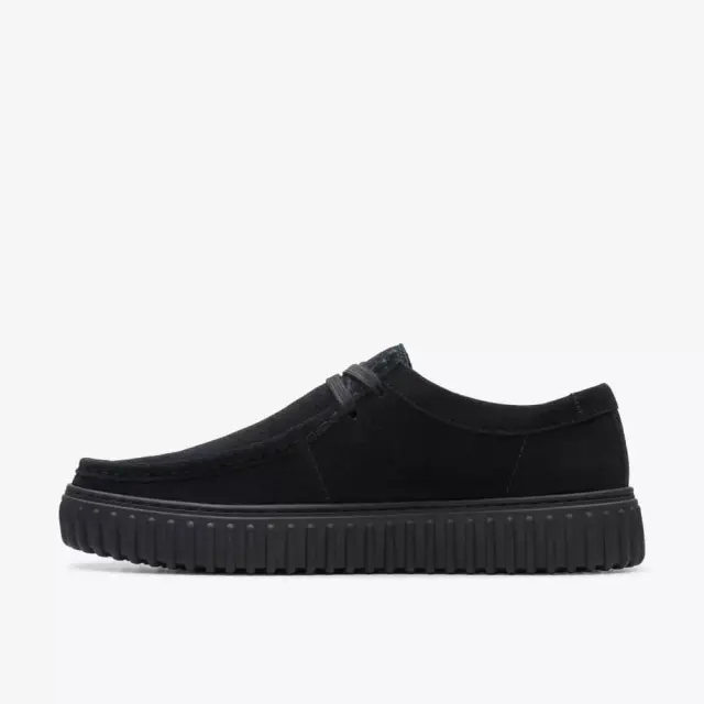Clarks Torhill Lo Ανδρικο Καστόρ Παπούτσι Black Suede (26172019) - 41.5 2