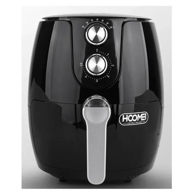 Hoomei HM-5360 Φριτέζα Αέρος με Αποσπώμενο Κάδο 2.8lt Μαύρη