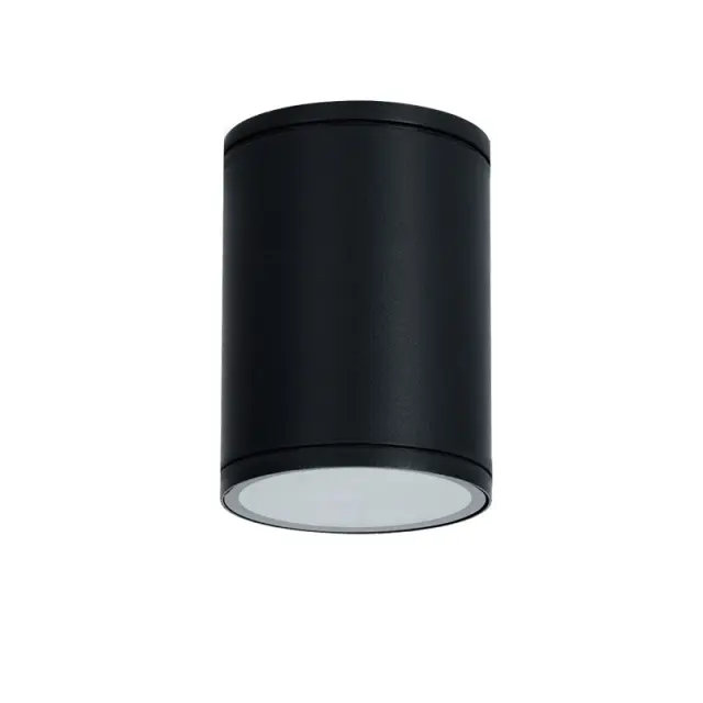 E27 PAR30 ROUND CEILING LUMINAIRE 230V AC SAND BLACK IP65 MAX.35W / LG2302E27B