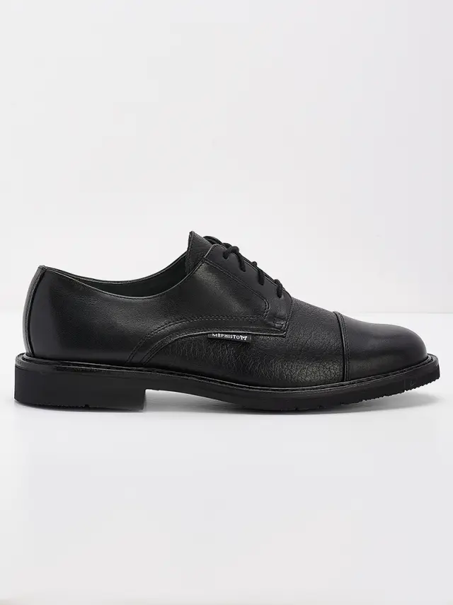 Mephisto Δετά-Oxfords Ανδρικό δέρμα Μαύρο MEP/MELCHIOR BLACK - 41 2