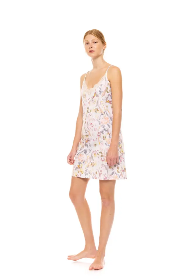 S1487 - Type - NIGHTGOWN FLORAL ROSE - XL 2