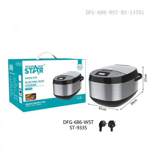 Winning Star Rice Cooker ST-9335 850W με Χωρητικότητα 5lt 3