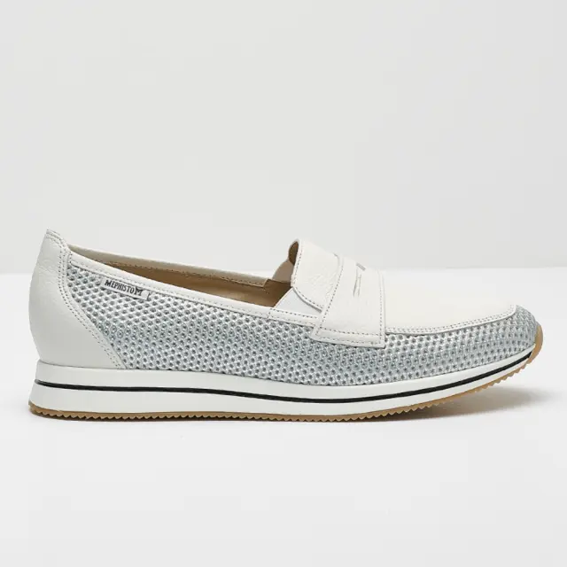 Mephisto Μοκασίνια-Loafers Γυναικείο δέρμα Ασημί MEP/LYA SILVER